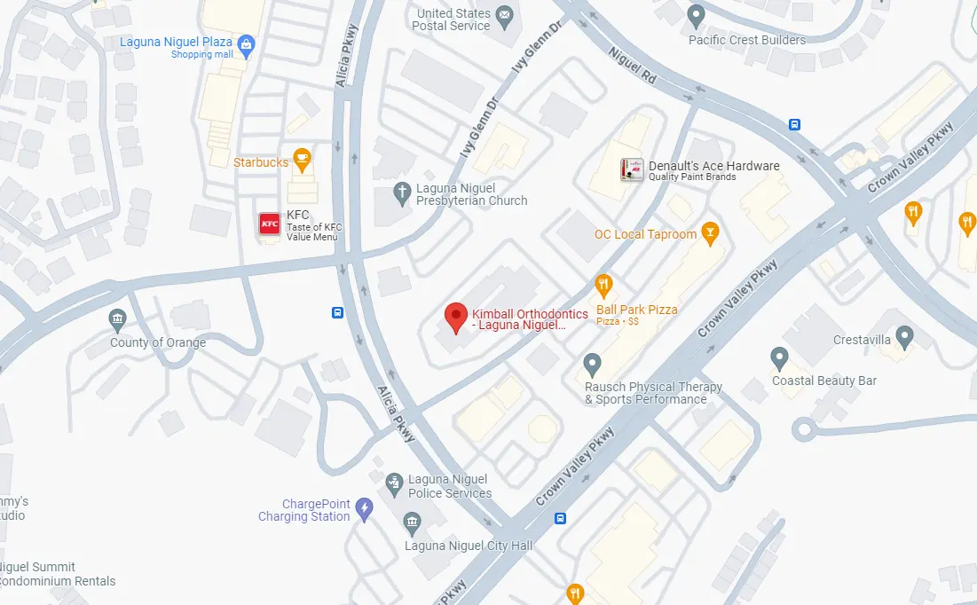 Kinser Orthodontics location of orthodontics in Laguna Niguel